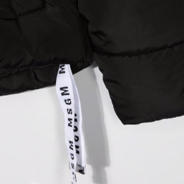 ◆키즈◆21FW 여성 로고 드로스트링 후드 재킷 블랙 MS027717 110