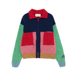 ◆키즈◆키즈 컬러블록 니트 집업 멀티 B225AC117 991