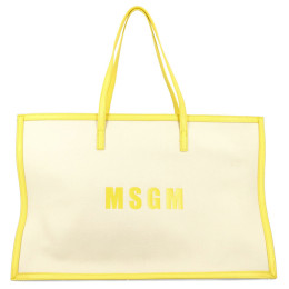 ◆키즈◆24SS 키즈 로고 프린트 토트백 옐로우 S4MSJGBA048 01204