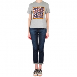 ◆11주년◆런던 퍼즐 프린트 티셔츠 그레이 2041MDM54 164295 96