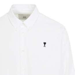 ◆당일◆25FW 하트 로고 자수 클래식 셔츠 화이트 HSH763 CO0031 168