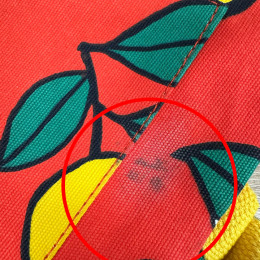 ◆하자◆키즈 올오버 레몬 백팩 레드 23760139 42