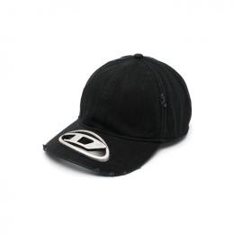 ◆당일◆26SS C-BEAST-A1 컷 아웃 로고 베이스볼캡 블랙 A12709 0PFAA 9XX