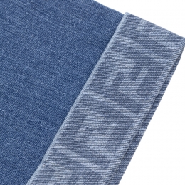 ◆키즈◆여성 FF 패턴 롤업 데님 쇼츠 인디고블루 JMF567 AVVU F0QG0