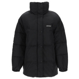 ◆당일◆23FW TILYSA 로고 패치 푸퍼 패딩 자켓 블랙 MA0124FA A3C51E 01BK