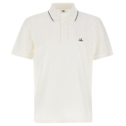 ◆당일◆24FW 로고 패치 라인 카라 티셔츠 화이트 17CMPL097A 005263W 103