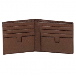 ◆당일◆23SS 금장 로고 각인 반지갑 무스탕 Y0228T CP9 U7065