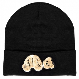 ◆당일◆22FW 테디베어 패치 비니 블랙 PWLC009F22KNI001 1060