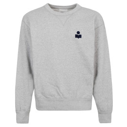◆당일◆24FW 마이크 MIKE 벨벳 로고 맨투맨 그레이 SW0030HA B1M18H GYMD