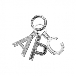 ◆당일◆26SS 로고 레터 키링 메탈실버 PUACB F63656 RAB