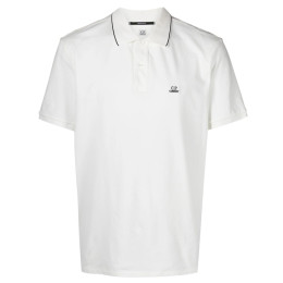 ◆당일◆24SS 로고 패치 라인 카라 티셔츠 화이트 16CMPL097A 005263W 103