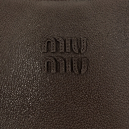 ◆당일◆26SS 로고 자수 버킷백 다크브라운 5BE098 2IFL F0ZKS