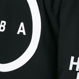 ◆14주년◆원형로고 맨투맨 블랙 HMBA001F15002015 1001