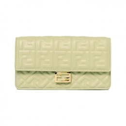 ◆당일◆25FW FF 로고 바게트 체인 월렛 숄더&크로스백 그린 8M0498 AAJD F1AST