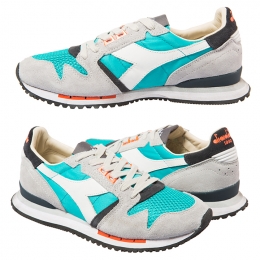 ◆14주년◆ 엑소더즈 EXODUS NYL 스니커즈 그레이/스카이블루 C5150