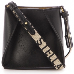 ◆12주년◆펀칭 로고 마이크로 호보 크로스백 블랙 700159 W8542 1000