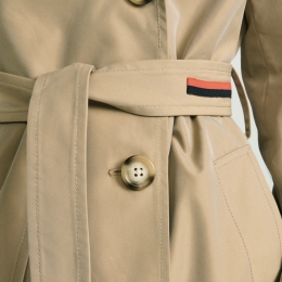 ◆당일◆22FW 더 록스 ROX 벨티드 트렌치코트 카키 OW22P4 KHAKI