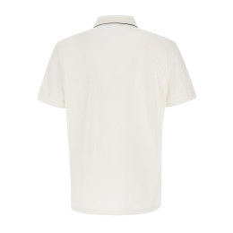 ◆당일◆24FW 로고 패치 라인 카라 티셔츠 화이트 17CMPL097A 005263W 103