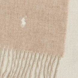 ◆당일◆25FW 포니 자수 클래식 울 머플러 멀티 449959334 002