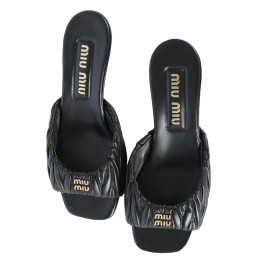 ◆당일◆24FW 마틀라세 로고 샌들 블랙 5XX650 88T F0002
