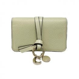 ◆당일◆26SS 알파벳 코인 카드지갑 라이트유칼립투스 CHC21WP015F57 38A