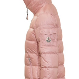 ◆당일◆24SS 글레스 GLES 로고 패치 후드 패딩 자켓 핑크 1A000 64 595ZZ 500