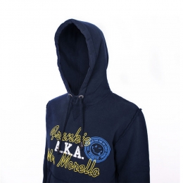 ◆15주년◆ 시그니처 자수로고 후드티 네이비 E021 6311 6689