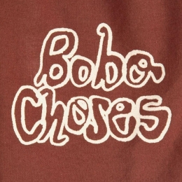 키즈 로고 바이 핸드 우븐 버뮤다 팬츠 브라운 B126AC145 211