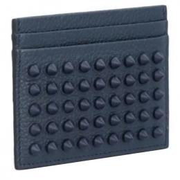 ◆당일◆24FW 키오스 스파이크 카드지갑 네이비 1175211 U843