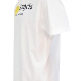 ◆12주년◆스프레이 로고 프린팅 티셔츠 화이트 PMAA001S21JER024 0118