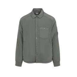 ◆당일◆25FW 렌즈 와펜 셔츠 자켓 그레이 19CMOS088A 005904G 921