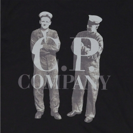 ◆당일◆25FW 로고 프린팅 티셔츠 블랙 19CMTS106A 006586W 999