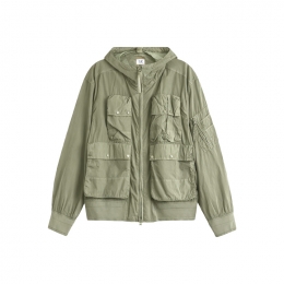 ◆당일◆26SS 고글 렌즈 후드 필드자켓 모스그레이 20CMOW005A 005904D 610