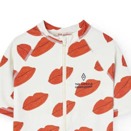 ◆키즈◆25SS 키즈 로고 스윔슈트 화이트 S25058 036BF