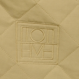 ◆당일◆24SS 로고 자수 포켓 퀄팅 코듀로이 자켓 베이지 WRO1022 FB0169 091