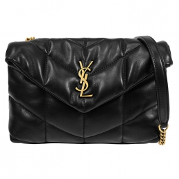 ◆당일◆25FW 금장 푸퍼 모노그램 퀄팅 체인 숄더백 블랙 759337 1EL07 1000