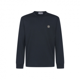 ◆당일◆26SS 로고 패치 롱슬리브 티셔츠 네이비 L1S15 2100031 S0013 V0020