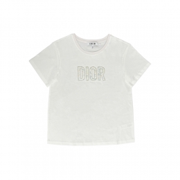 키즈 로고 티셔츠 아이보리 6SBM13TEEK 013