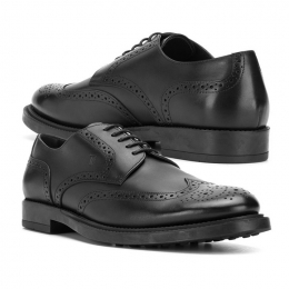 ◆11주년◆브로그 더비 슈즈 블랙 XXM62C00C10 OLW B999