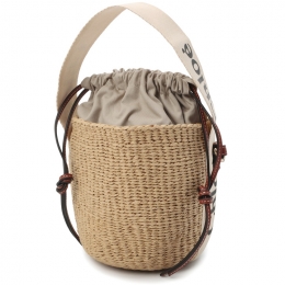 ◆당일◆25FW 우디 스몰 바스켓 토트&숄더백 화이트 CHC22SS381G55 101