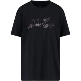 ◆13주년◆HANORI 로고 티셔츠 블랙 TS0873 22H055I 01BK
