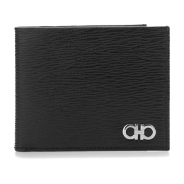 ◆당일◆25FW 더블 간치니 투톤 반지갑 블랙레드 66-A063 0685956