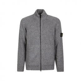 ◆당일◆25FW 와펜 패치 니트 집업 그레이 K2S15 5100051 S00N1 V0M6B