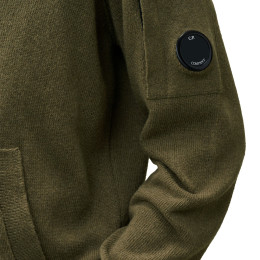 ◆당일◆24FW 렌즈 와펜 브이넥 가디건 카키 17CMKN048A 110149A 683