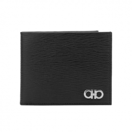 ◆당일◆26SS 더블 간치니 투톤 반지갑 블랙/레드 66-A063 0685956