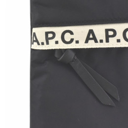 ◆당일◆23FW 사코슈 SACOCHE 로고 스트립 크로스백 블랙 PAACL H61384 LZZ