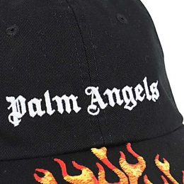 ◆12주년◆파이어 로고 자수 캡모자 블랙 PMLB003R21FAB001 1001