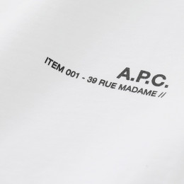 ◆당일◆24SS 여성 미니 로고 프린팅 티셔츠 화이트 COEOP F26012 AAB