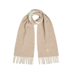 ◆당일◆25FW 포니 자수 클래식 울 머플러 멀티 449959334 002