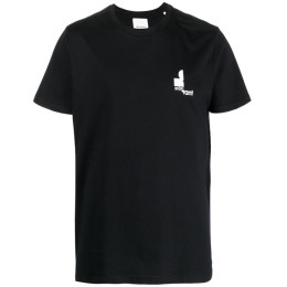 ◆당일◆23FW 자페르 ZAFFERH 로고 프린트 티셔츠 블랙 TS0047HA A1N09H 01BK